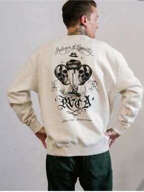 RVCA Invisible Man Pullover Sweatshirt